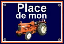 Plaque place tracteur d'occasion  Paris I