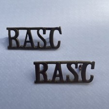 Brass shoulder titles for sale  ALTRINCHAM