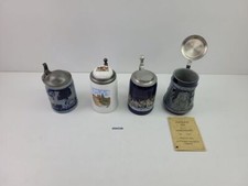 Bierkrüge zinndeckel postkuts gebraucht kaufen  Burgstädt