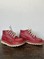 Kids red kickers for sale  SURBITON