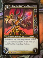 Usado, Bateria TCG World of Warcraft 234/268 The Staff of Twin Worlds comprar usado Usado, Bateria TCG World of Warcraft 234/268 The Staff of Twin Worlds comprar usado  Enviando para Brazil