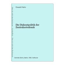 Diskontpolitik zentralnotenban gebraucht kaufen  Bad Vilbel