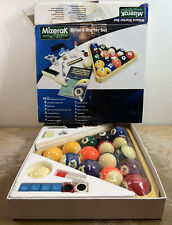 Mizerak Regulamento Tamanho e Peso15 Pool Ball e Cue Ball Set livro ausente comprar usado  Enviando para Brazil