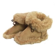Baby booties sheepskin for sale  MATLOCK