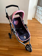 Puppenwagen puppenbuggy rosa gebraucht kaufen  Hannover