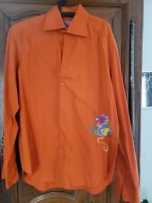 Chemise nodus orange d'occasion  Besançon