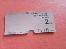 Ticket ratp sncf d'occasion Ticket ratp sncf d'occasion  Dammarie