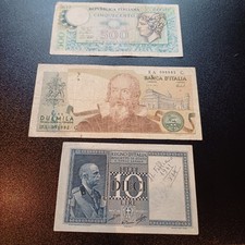 Vecchie banconote lire usato  Riolo Terme