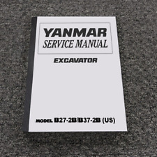 Usado, Manual de reparo Yanmar B37-2B e B27-2B loja de escavadeiras EUA comprar usado  Enviando para Brazil