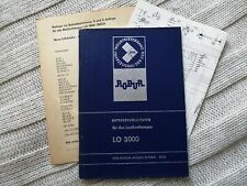 Ddr robur betriebsanleitung gebraucht kaufen  Ohrdruf