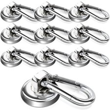 Crochets magnétiques paquet de 10 aimants néodyme extra puissants avec croche..., usado comprar usado  Enviando para Brazil