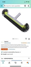 Cabeça de escova de piscina Sepetrel para limpeza de paredes de piscina, resistente no solo/acima do solo, usado comprar usado  Enviando para Brazil