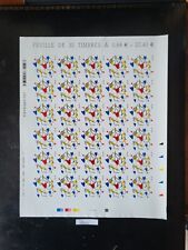 Timbres neufs feuille d'occasion  Leucate