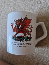 Cup celebrating investiture for sale  WORTHING
