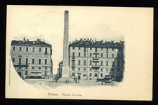 Cartolina torino piazza usato  Pinerolo