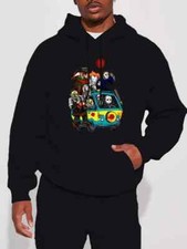 NOVO Moletom com Capuz Estampa The Movie Killers, Moletons Legais, Gráfico Casual - L-40 Preto comprar usado  Enviando para Brazil
