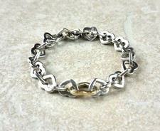 tiffany gold heart bracelet for sale  Denver