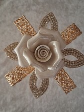 Fermatenda rosa porcellana usato Fermatenda rosa porcellana usato  Bianco