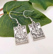 Tarot card earrings for sale  BRISTOL