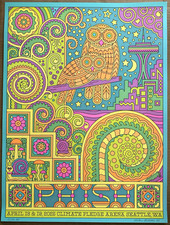 Authentic phish poster for sale  USA
