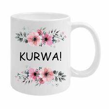 Premium spruchtasse kurwa gebraucht kaufen  Gröbzig