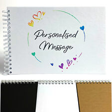 Personalised white scrapbook for sale  ROCHESTER
