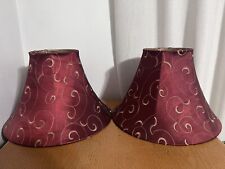 Lamp shades burgundy for sale  Butler