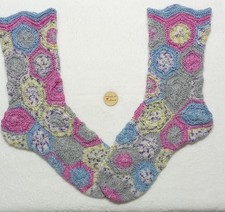 Sechseck socken wollsocken gebraucht kaufen  Bad Dürkheim