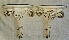 Pair vintage white for sale  Hamilton
