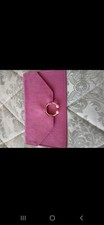 Asos pink clutch for sale  BENFLEET
