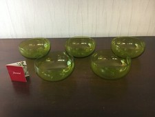 5 xícaras de sobremesa cristal verde de bacará (preço por unidade) comprar usado  Enviando para Brazil