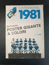 Poster inter 1981 usato  Italia