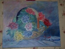 Tableau huile shabby d'occasion  Lognes
