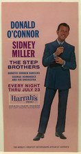 Cartão postal publicitário Donald O'Connor e Sidney Miller no Harrah's Reno julho 1969 comprar usado  Enviando para Brazil