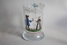 Bohemian enameled blown d'occasion  Expédié en Belgium