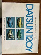 Brochure datsun 120 d'occasion  Ferrière-la-Grande