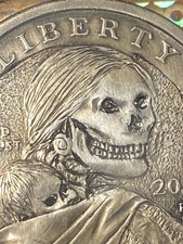 Skull coin hand for sale  Hickory Hills