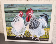 Tableau coq poule d'occasion Tableau coq poule d'occasion  Cagnes-sur-Mer