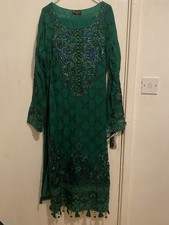 Dark green shalwar for sale  WATFORD