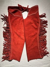 Vintage suede red for sale  Waynesboro