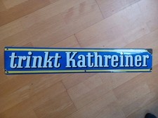 Altes emailschild trinkt gebraucht kaufen  Königsmoos