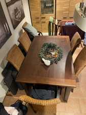 Eßtischgruppe eiche dunkel gebraucht kaufen  Schieder-Schwalenberg