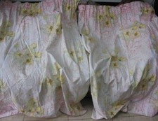 Pair vintage floral for sale  MELKSHAM