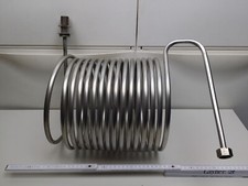 Edelstahlrohr spiralrohr wärm gebraucht kaufen  Rehlingen-Siersburg