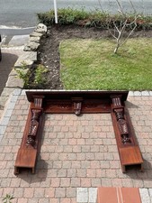 Mahogany fire surround for sale  WILMSLOW