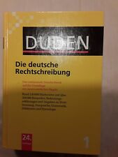 Duden deutsche rechtscheibung gebraucht kaufen  Sangerhausen