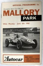 Mallory park official for sale  LEICESTER