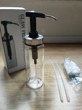 Garrafa espremer 300 ml xarope bomba gotejadora dispensador quantitativo 8 ml frasco de vidro prensa, usado comprar usado  Enviando para Brazil