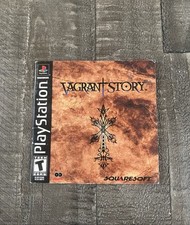 Vagrant Story PS1 manual de instruções somente com cartão de registro comprar usado  Enviando para Brazil