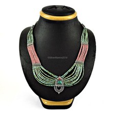 Colar turco aglomerado irmã prata maciça 925 pedra coral dezembro comprar usado Colar turco aglomerado irmã prata maciça 925 pedra coral dezembro comprar usado  Enviando para Brazil